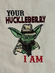 I'm your huckleberry  The Force Master
