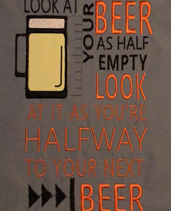 Never look at Beer