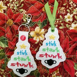 Stink Stank Stunk Key Fob and Grommet