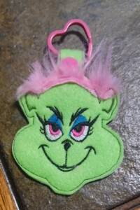 Sassy Girl Keyfob/Grommet