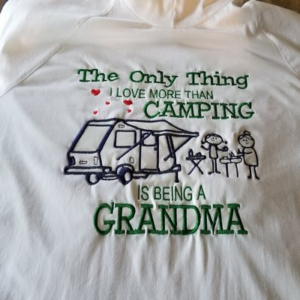 Camping Grandma