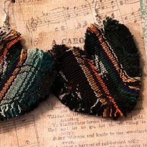 1 inch Heart Earrings 2 Pair