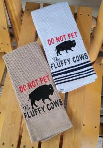 Do not pet the fluffy Cows