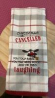 Christmas Canceled Reindeer