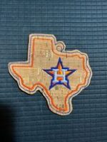 Texas H Star Ornament