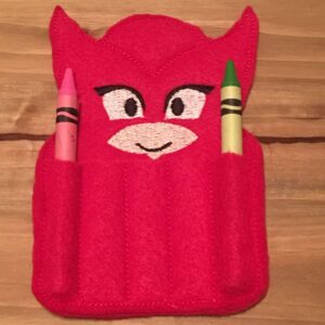 Owl Crayon Holder