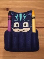 Cat Boy PJ Crayon Holder