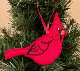 Cardinal Ornament