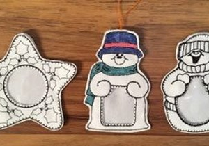 Color Me Photo Ornaments