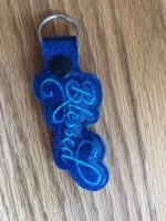 Blessed word Key Fob
