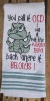 I Call it OCD Alligator