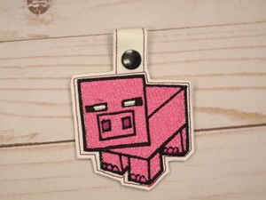 Pig MineC Keyfob