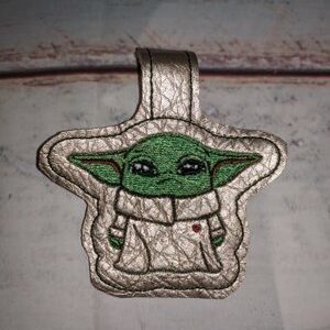 Baby Yoda Key Fob