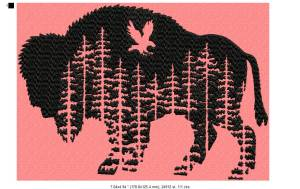 Bison Eagle Trees
