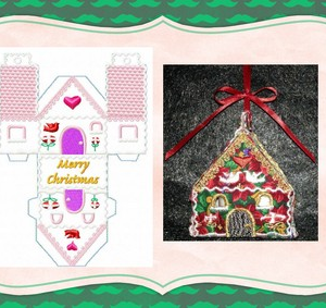 3D Gingerbread House