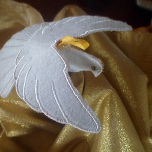 3D Dove Ornament