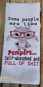 Some People are like Pampers Goat