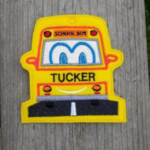 School Bus Split Ornament