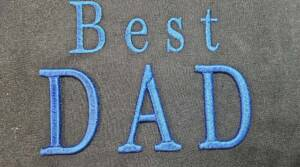 Best Dad 3D Puff