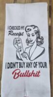 I Checked My Receipt