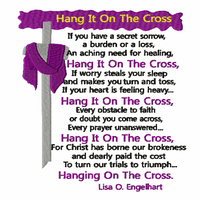 Hang it on the Cross
