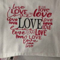 Words Love Heart