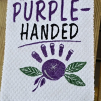 Caught Purple Handed